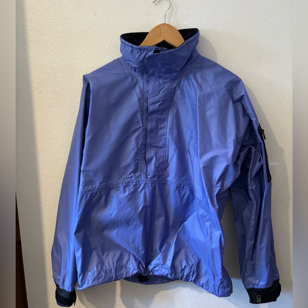Kokokat Goretex Purple/Blue Jacket for kayaking or just the wet